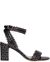 Tabitha Simmons 70mm Letitia Perforated Leather Sandals