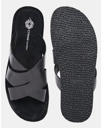 Base London Tiberius Leather Sandals