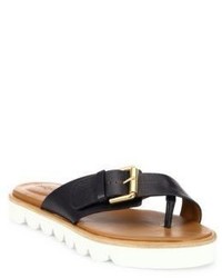 See by Chloe Tiny Buckle Leather Sandals