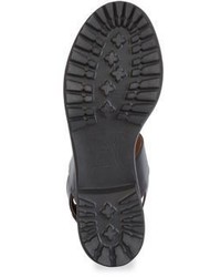 Givenchy Ursa Leather Platform Slingback Sandals