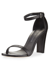 Stuart Weitzman Walkway 90mm Napa Ankle Wrap Sandal