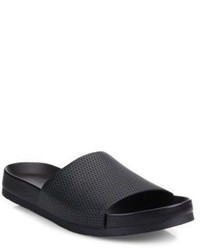Vince Wasco Perforated Leather Slides