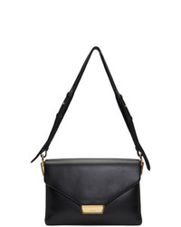 Prada Black Calfskin Hardware Shoulder Bag