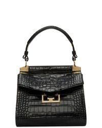 Givenchy Black Croc Small Mystic Bag