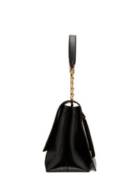 Off-White Black Large Soft Binder Clip Bag
