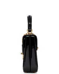 Gucci Black Mini Patent Sylvie Bag