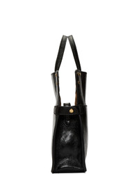 Fendi Black Small Forever Shiny Flip Bag