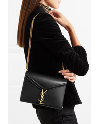 Saint Laurent Cassandra Leather Shoulder Bag