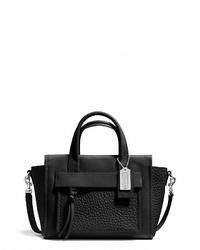 Coach Bleecker Mini Riley Carryall In Leather