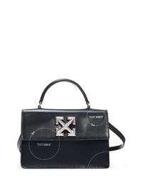 Off-White Cut Here Jitney 14 Leather Bag