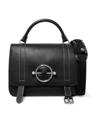 JW Anderson Disc Leather And Suede Shoulder Bag