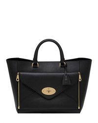 Mulberry Willow Silky Classic Leather Top Handle