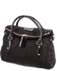 Kate Spade New York Patent Leather Trimmed Satchel