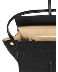 Nineteen Textured Leather Top Handle Bag