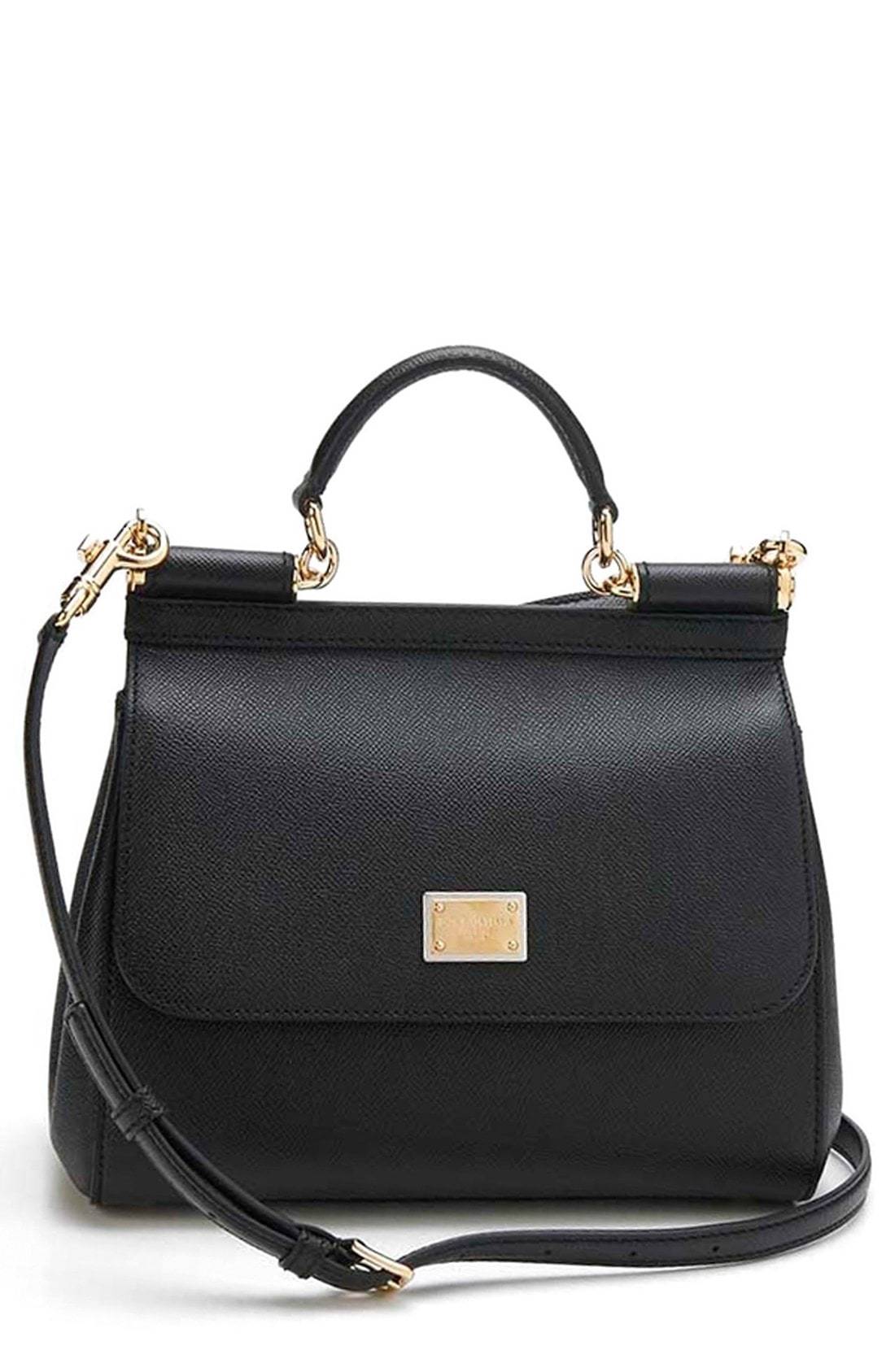 Dolce & Gabbana Small Miss Sicily Leather Satchel, $1,695 | Nordstrom ...
