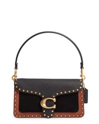 Coach Tabby Mixed Leather Shoulder Bag