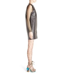 Acne Studios Civalo Sleeveless Leather Sheath Dress