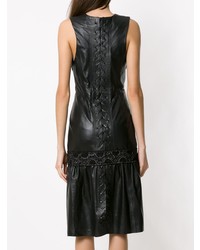 Clé Panelled Leather Dress