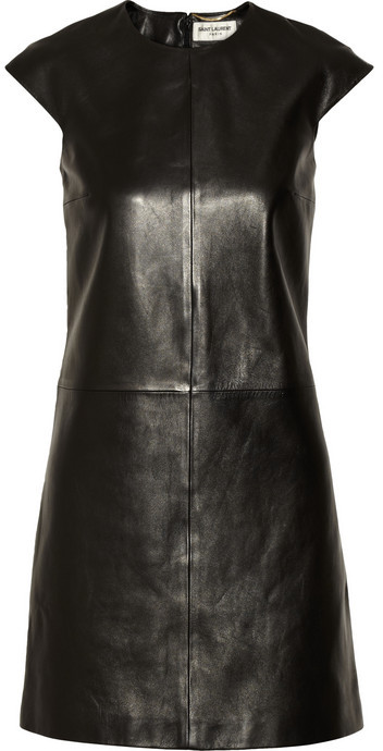 Saint laurent outlet leather dress