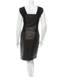 Alberta Ferretti Leather Dress