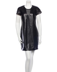 Diane von Furstenberg Leather Dress
