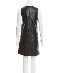 Lisa Perry Leather Shift Dress