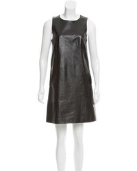 Lisa Perry Leather Shift Dress