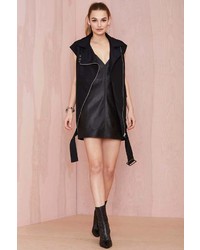 Nasty Gal Leather The Sioux Dress