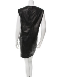 BLK DNM Oversize Leather Dress