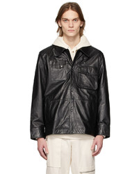 Helmut Lang Black Leather Jacket
