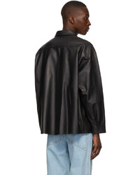 Marni Black Soft Leather Jacket