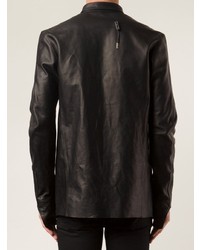 Boris Bidjan Saberi Leather Shirt Jacket