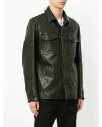 Ajmone Nubuck Leather Jacket