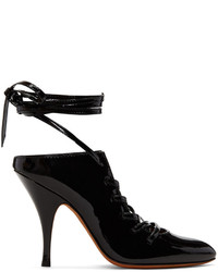 Givenchy Black Lace Up Heels