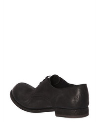 Officine Creative Brushed Horse Leather Lace Up Shoes