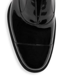 Alexander McQueen Patent Laceless Slip On Shoes