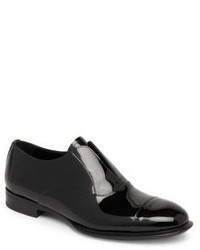 Alexander McQueen Patent Laceless Slip On Shoes