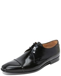 Paul Smith Ps By Robin High Shine Cap Toe Lace Up Shoes