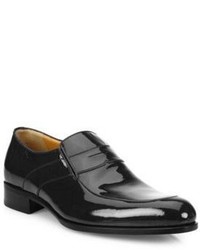 a. testoni Slip On Patent Leather Shoes