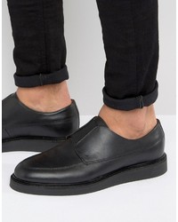 Zign Shoes Zign Leather Elastic Detail Shoes