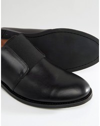 Zign Shoes Zign Leather Elastic Strap Shoes