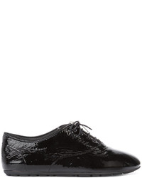 Saint Laurent Zipped Lace Up Shoes