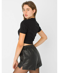 American Apparel The Relax Leather Short