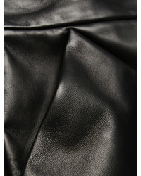 Balenciaga High Waisted Leather Short