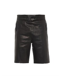 Helmut Lang Bonded Leather Shorts