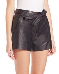 IRO Bridge Leather Shorts