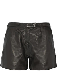Karl Lagerfeld Eden Mid Rise Leather Shorts