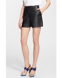 Elizabeth and James Alistaire Leather Shorts