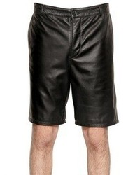 Just Cavalli Nappa Leather Shorts