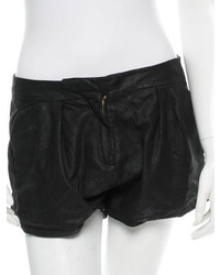 IRO Leather Shorts